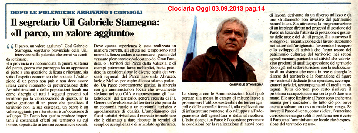 2013.09.03 Ciociaria Oggi.jpg